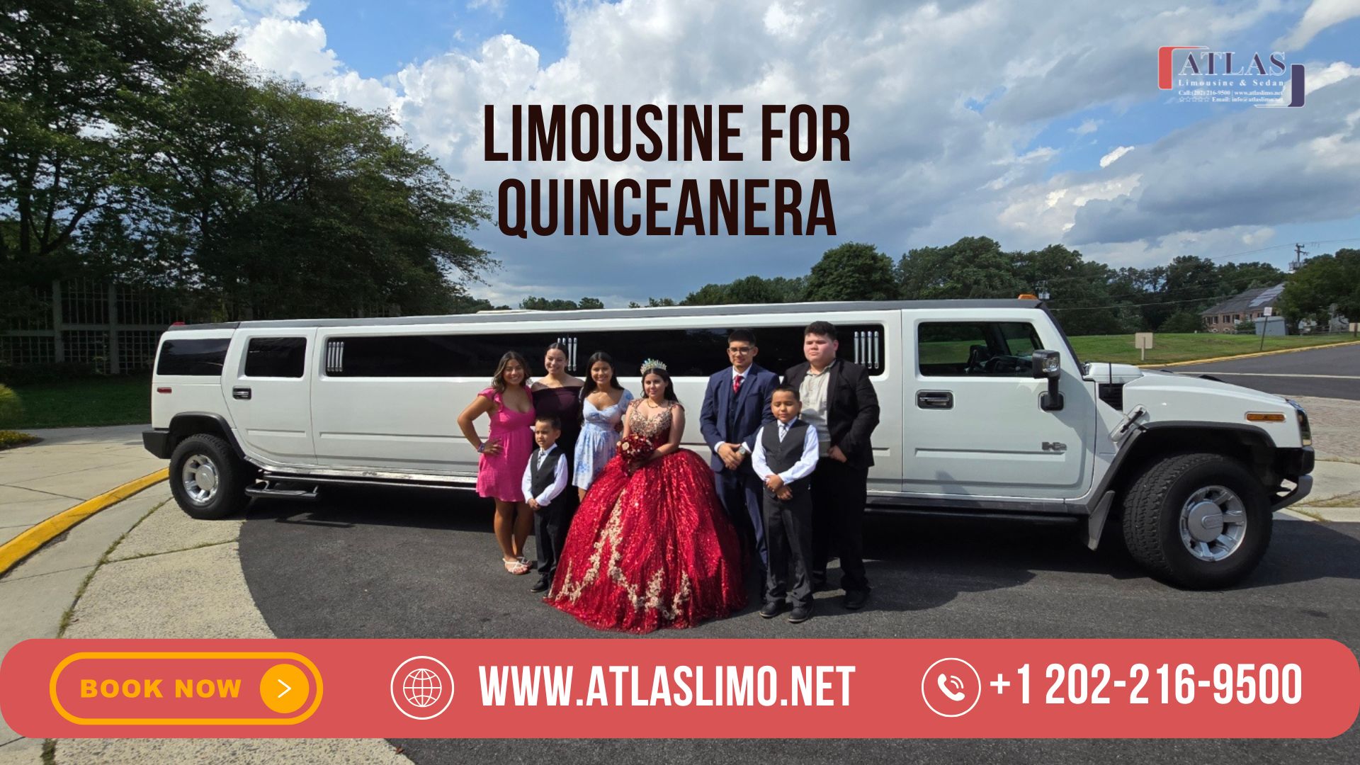 Limousine for Quinceanera