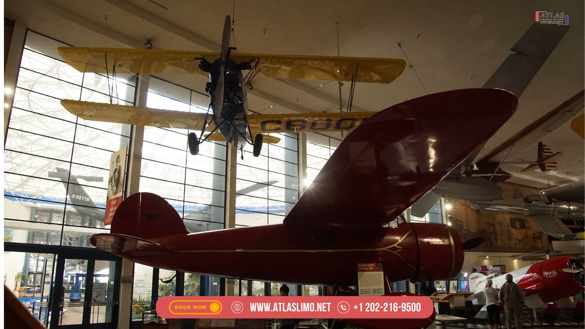 explore the air and space museum with atlas limousine