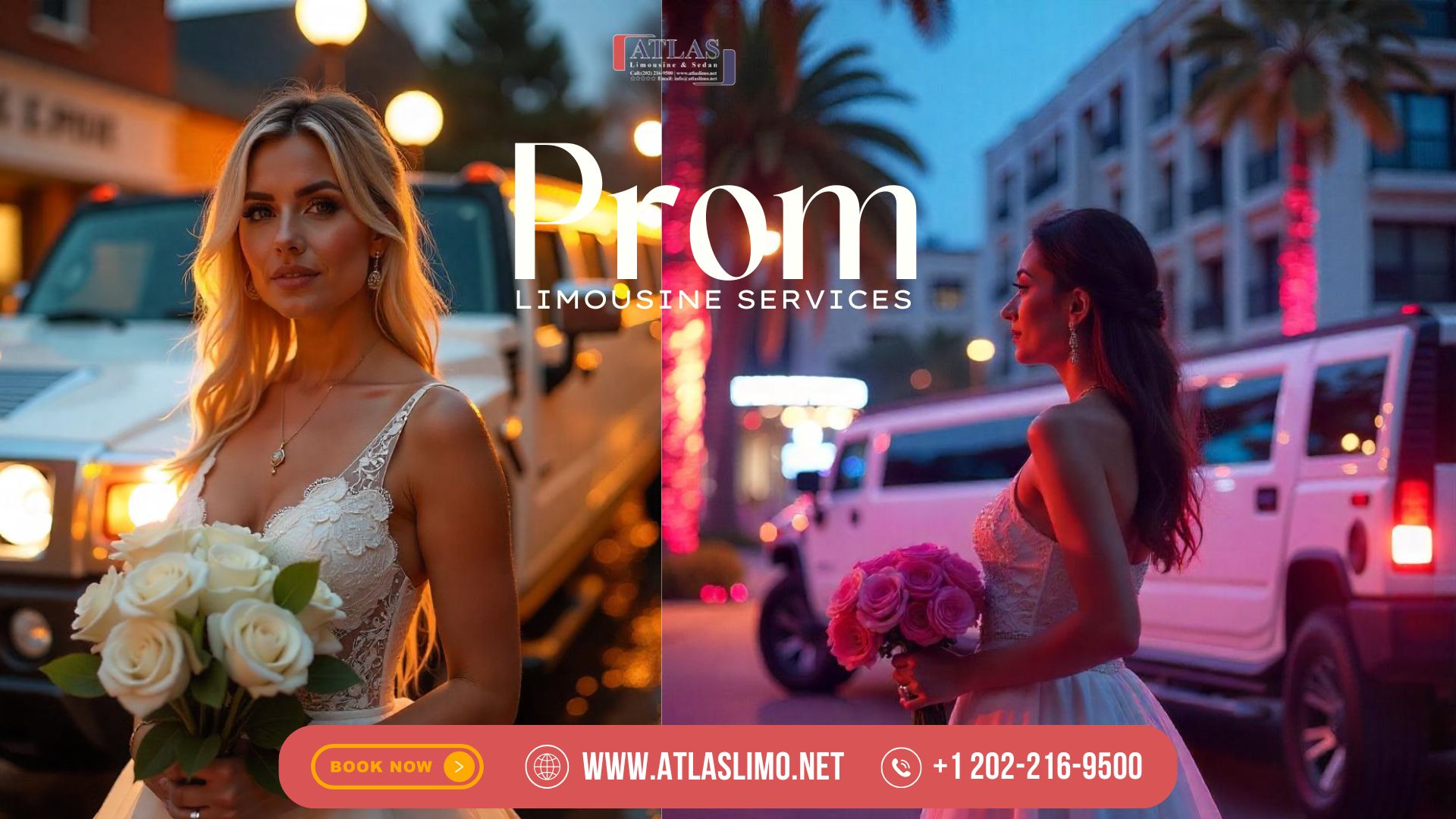 prom limousine services in Washington, D.C., Virginia, and Maryland