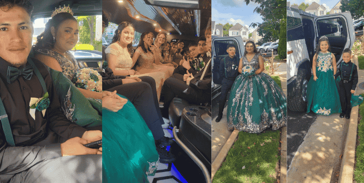 Quinceañera limousine services