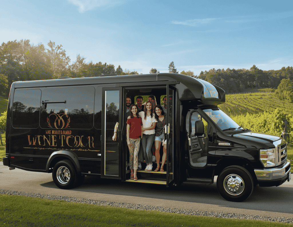 maryland wine tour bus