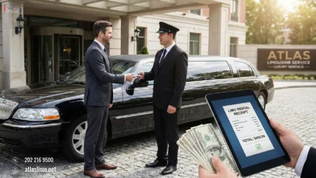How Much Does It Cost to Rent a Limo? 1 Atlas Limousine luxury limo rental service showcasing premium transportation and affordable limousine pricing in Washington DC, Virginia, and Maryland