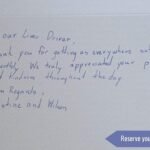 Luxury limousine fleet parked for a birthday party event in Stafford VA at night