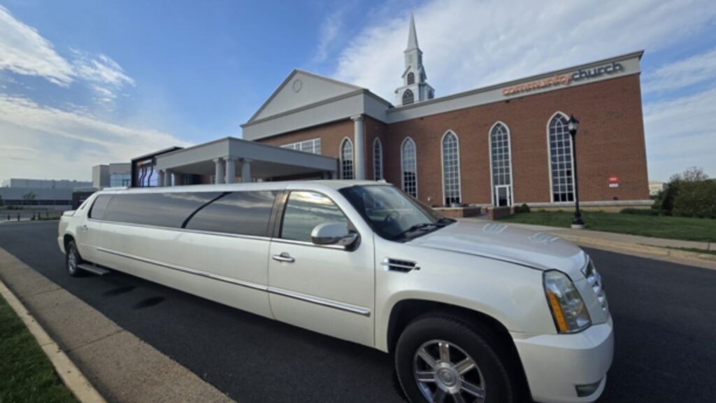 Luxury limousine fleet for premium transportation by Washington Limo Service