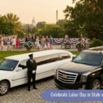 Atlas Limousine luxury vehicles celebrating Labor Day 2026 with premium transportation in Washington DC, Virginia, and Maryland